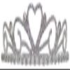 #16235 - Sweetheart Tiara with Combs view 1