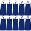 10 Blue RIPSTOP NYLON Lip Balm Holsters LIPSTICK HOLDER WITH Metal Clip view 1