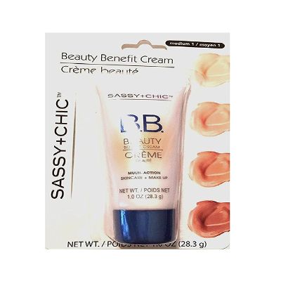 Beauty Benefit Cream Multi-Action Skincare + Make-up, Medium 1, Net wt 1.0 Oz