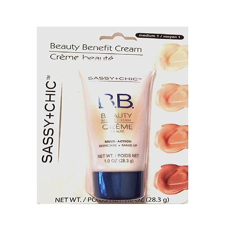 Beauty Benefit Cream Multi-Action Skincare + Make-up, Medium 1, Net wt 1.0 Oz