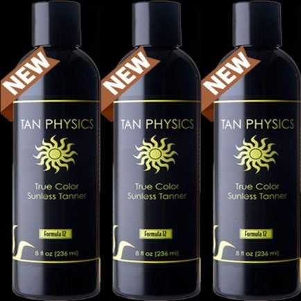 Lot of 3 bottle of Tan Physics Sunless Tanner Sunless Tanner