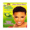 African Pride Olive Miracle Curls & Coils Texturizer - Contains Aloe Vera, Castor Oil & Biotin to Condition & Define Hair, Protect, 1 Kit view 1
