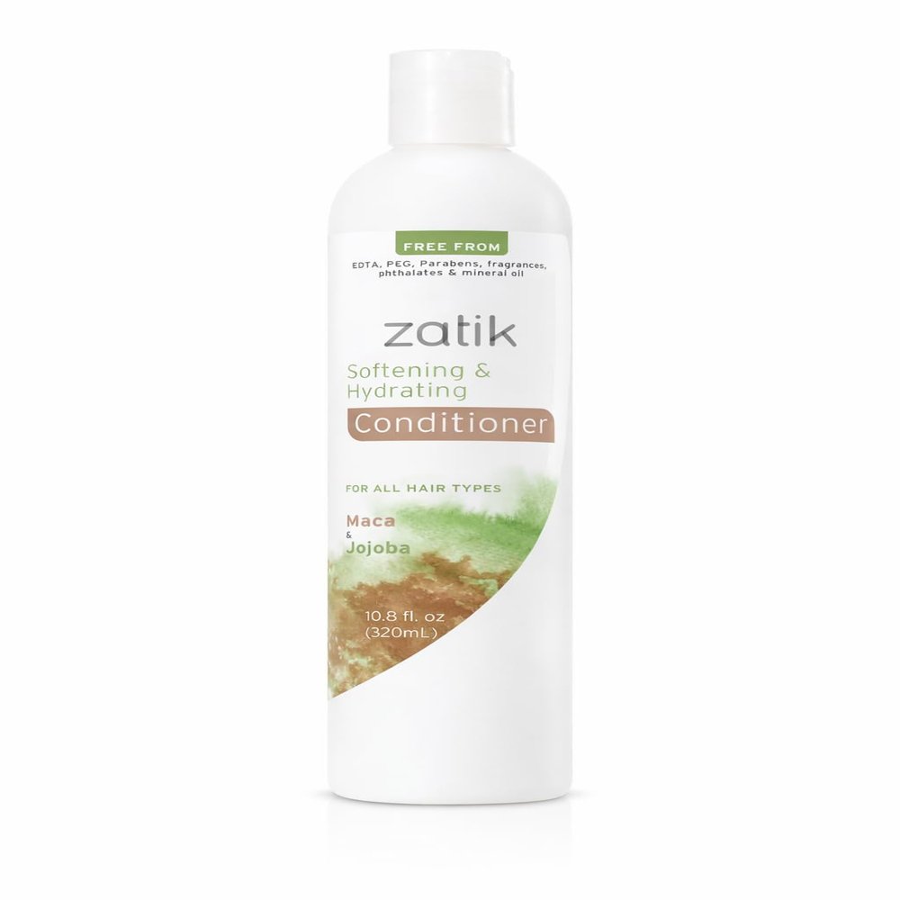 Zatik Naturals Softening & Hydrating Conditioner, 10.8 fl oz