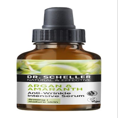 Argan Oil & Amaranth Anti-Wrinkle Intensive Serum for Firming and Demanding Skin Dr. Scheller Skin Care 1 oz Liquid