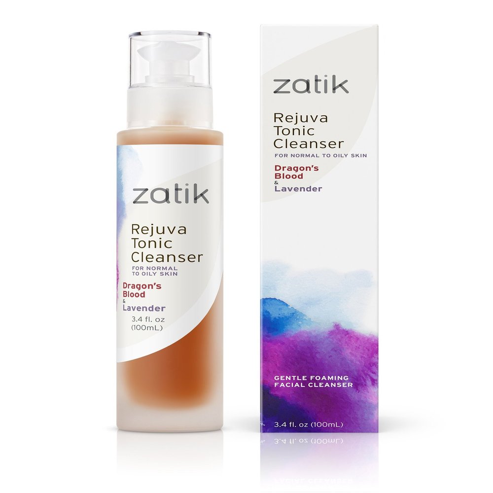 Zatik Naturals Rejuva Tonic Cleanser, Dragon's Blood & Lavender, 3.4oz