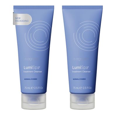 Nu Skin ageLOC LumiSpa Treatment Cleanser | Normal/Combo Skin | 2 Pack | Promotes Smooth, Refreshed Skin | Enhanced LumiSpa Performance | Infused with ageLOC Technology | 2.5 fl oz