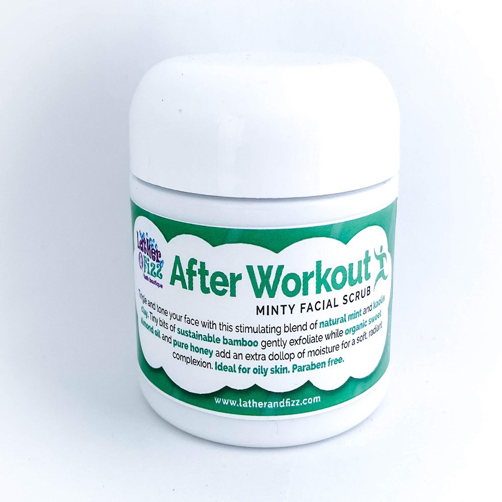 After Workout Minty Facial Scrub