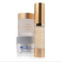 Anti Wrinkle Dead Sea Spa Care Anti-Aging Eye Serum, Anti-Aging Peeling Gel, Anti Aging Facial Scrub Cream
