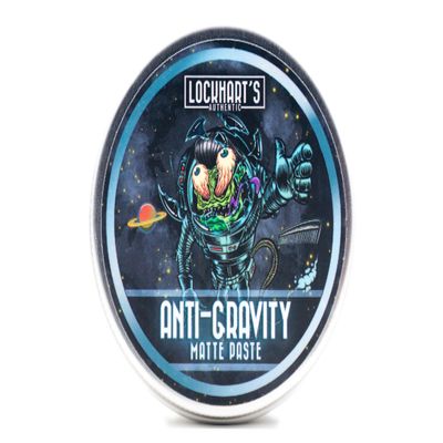 Lockharts Authentic Anti-Gravity Matte Hair Paste - Handcrafted Clay Pomade for Men - High Texture, Low Shine - Made With Cucumber & Rosemary Extract - Fortuna Scent (3.4oz.)