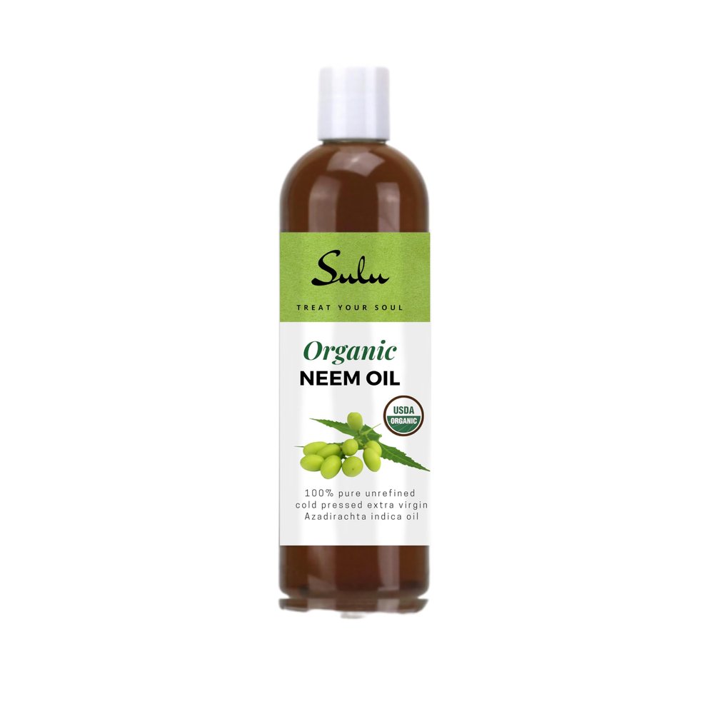 100% Pure Organic Unrefined Virgin Cold Pressed Neem Oil 8 fl.oz