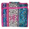 101 BEACH Hanging Toiletry Cosmetic Organizer Bag - Roll up for Storage Travel - Custom Embroidery Available (Boho - Embroidered Monogram) view 1