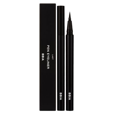 BBIA Last Pen Eyeliner - Waterproof Liquid Pen Eye Liner Long-Lasing Quick Dry Multi-Proof Easy Drawing Ink Tank Type with Precise & Flexible Fine Brush No-Skip Korean Eye Makeup (01 SHARPEN BLACK)