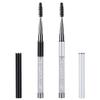 2 Pieces Eyelash Brush with Cap, Mascara Spoolies Reusable Brow Brushes Lash Wands Applicator Spooly for Lashes view 1