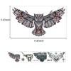 Large Tattoos Fake Temporary Body Art Stickers for Men Women Teens, VIWIEU 3D Realistic Girls Chest Temporary Tattoos, 5 Sheets, Water Transfer Body Tattoos view 2