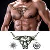 Large Tattoos Fake Temporary Body Art Stickers for Men Women Teens, VIWIEU 3D Realistic Girls Chest Temporary Tattoos, 5 Sheets, Water Transfer Body Tattoos view 3