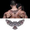 Large Tattoos Fake Temporary Body Art Stickers for Men Women Teens, VIWIEU 3D Realistic Girls Chest Temporary Tattoos, 5 Sheets, Water Transfer Body Tattoos view 4