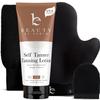 Self Tanner with Tanning Mitt - USA Made Sunless Self Tanning Lotion with Organic Ingredients view 1