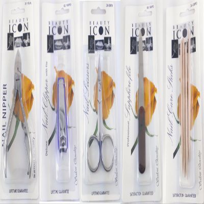 5 Pc Professional Manicure Kit Stainless Steel