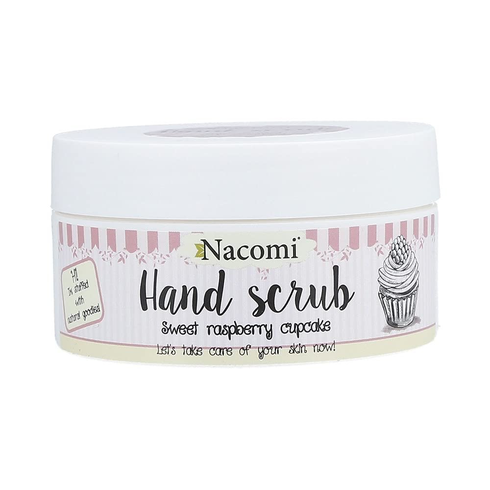 Nacomi Hand Scrub Sweet Raspberry Cupcake 125g