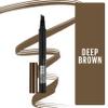 Maybelline New York TattooStudio Brow Tint Pen Makeup, Deep Brown, 0.037 fl. oz. view 2