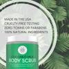 Pure Body Naturals Exfoliating Body Scrub with Hydrating Coconut Milk and Detoxifying Dead Sea Salt, Moisturizing Exfoliating Scrub, 12 Ounce (Packaging Varies) view 3