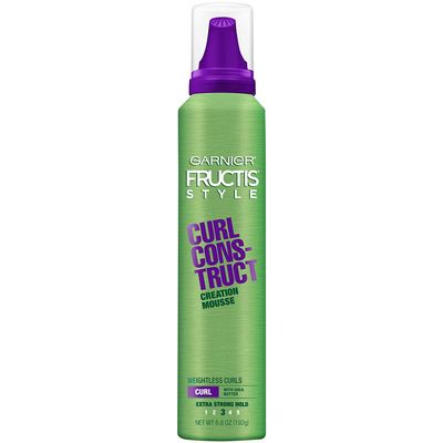 Garnier Fructis Style Curl Construct Creation Mousse Extra Strong Hold, 6.80 Ounces