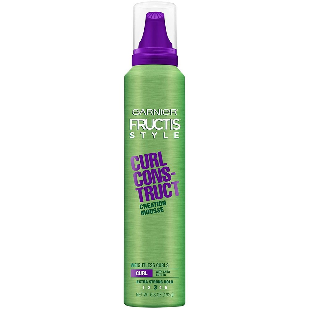 Garnier Fructis Style Curl Construct Creation Mousse Extra Strong Hold, 6.80 Ounces
