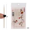 500 Count 4 Inch Pointed Cotton Swabs Precision Microblading Cotton Tipped Applicators Micro Swabs Tattoo Permanent Supplies view 4