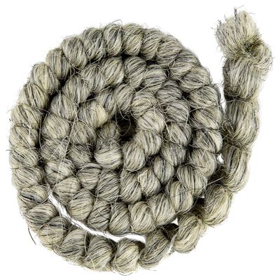 Mehron Makeup Crepe Hair | Fake Hair for Special Effects Makeup, Theatre, Stage & Screen, Cosplay, Halloween FX| 12 Inch Extra Long Braid (Light Grey)