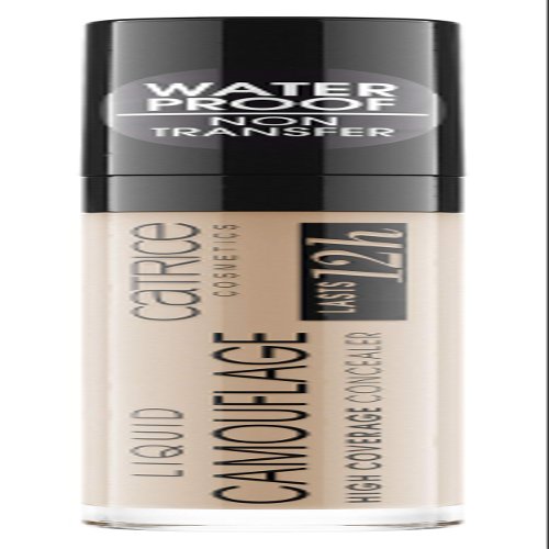 Catrice Liquid Camouflage High Coverage Concealer, Concealer Pen, Lasts 12 Hours, No.020 Light Beige, Nude for Combination Skin, for Blemished Skin, Long Lasting, Vegan, Oil-Free, Waterproof (5ml)