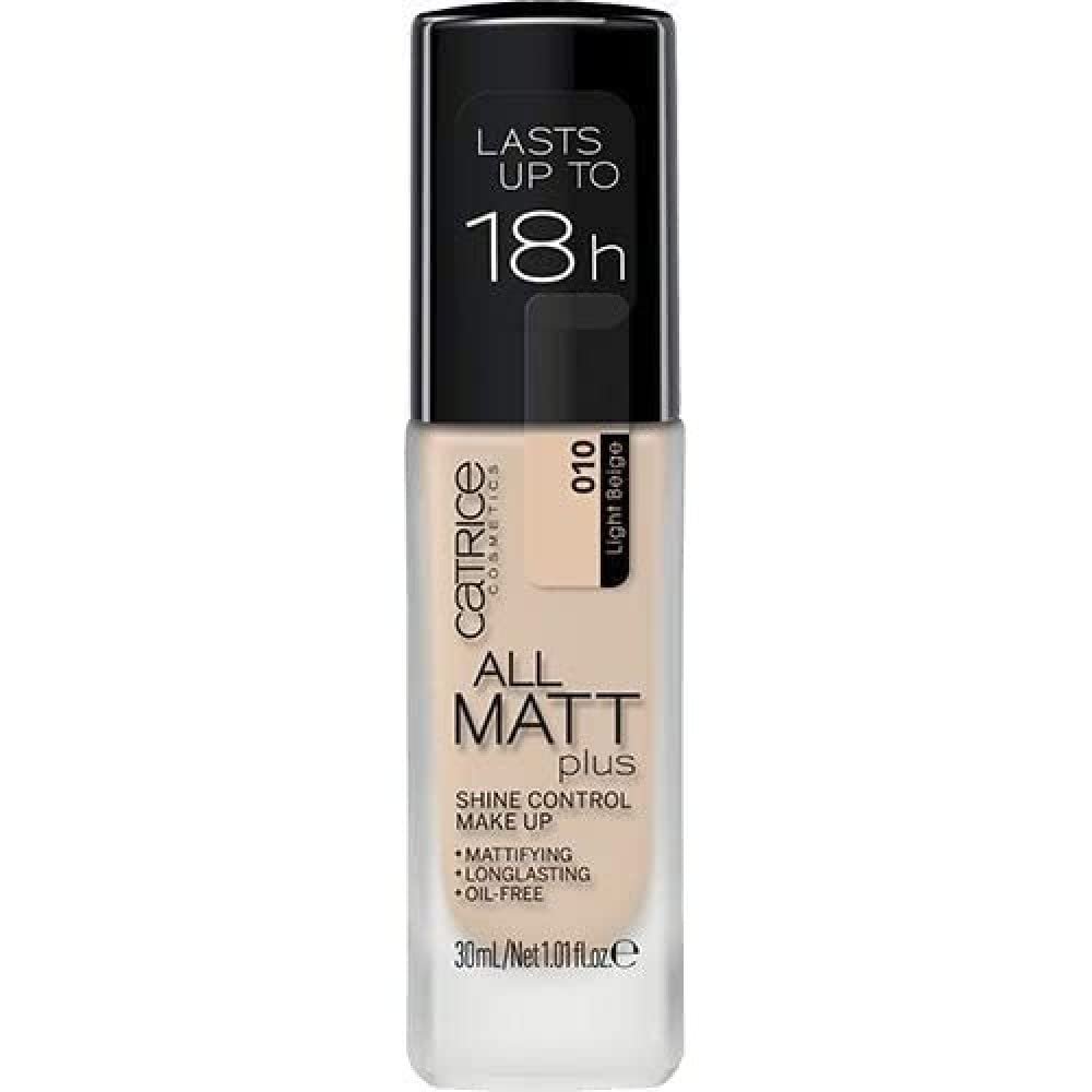 Catrice All Matt Plus Shine Control Make-Up Light Beige 010 30 ml