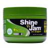 Ampro Shine-n-Jam Edges - Excellent for Taming Fringe, Ponytails, and Updos - Provides Firm Hold with Non-Greasy Shine - Moisturizes and Smoothes Hair with Silk Proteins - 8 oz view 1