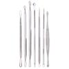 7 Pcs Acne Blackhead Pimple Blemish Extractor Remover Tool Kit Facial Treatment Set view 1