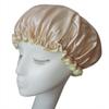 2PCS Women Lady Waterproof Elastic Double Layers Shower Caps Bath Spa Hat Hoods Bathroom Products (Yellow) view 1