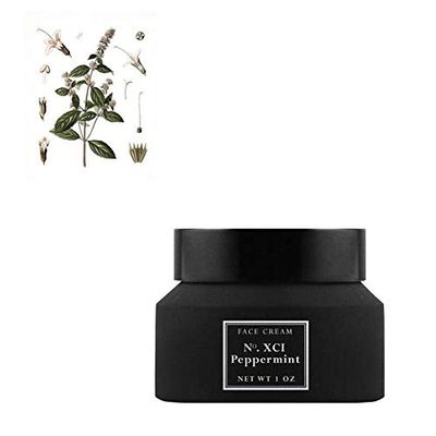 Bios Apothecary Hydrating Face and Neck Cream for Women with Dry Skin, All Natural with Organic Aloe, Vegetable Glycerin, and Cooling Peppermint Essential Oil, 1.7 Ounces