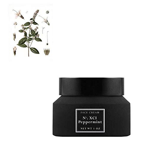 Bios Apothecary Hydrating Face and Neck Cream for Women with Dry Skin, All Natural with Organic Aloe, Vegetable Glycerin, and Cooling Peppermint Essential Oil, 1.7 Ounces