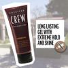 American Crew Men's Hair Gel, Extreme Hold & Shine, 3.3 Fl Oz view 4