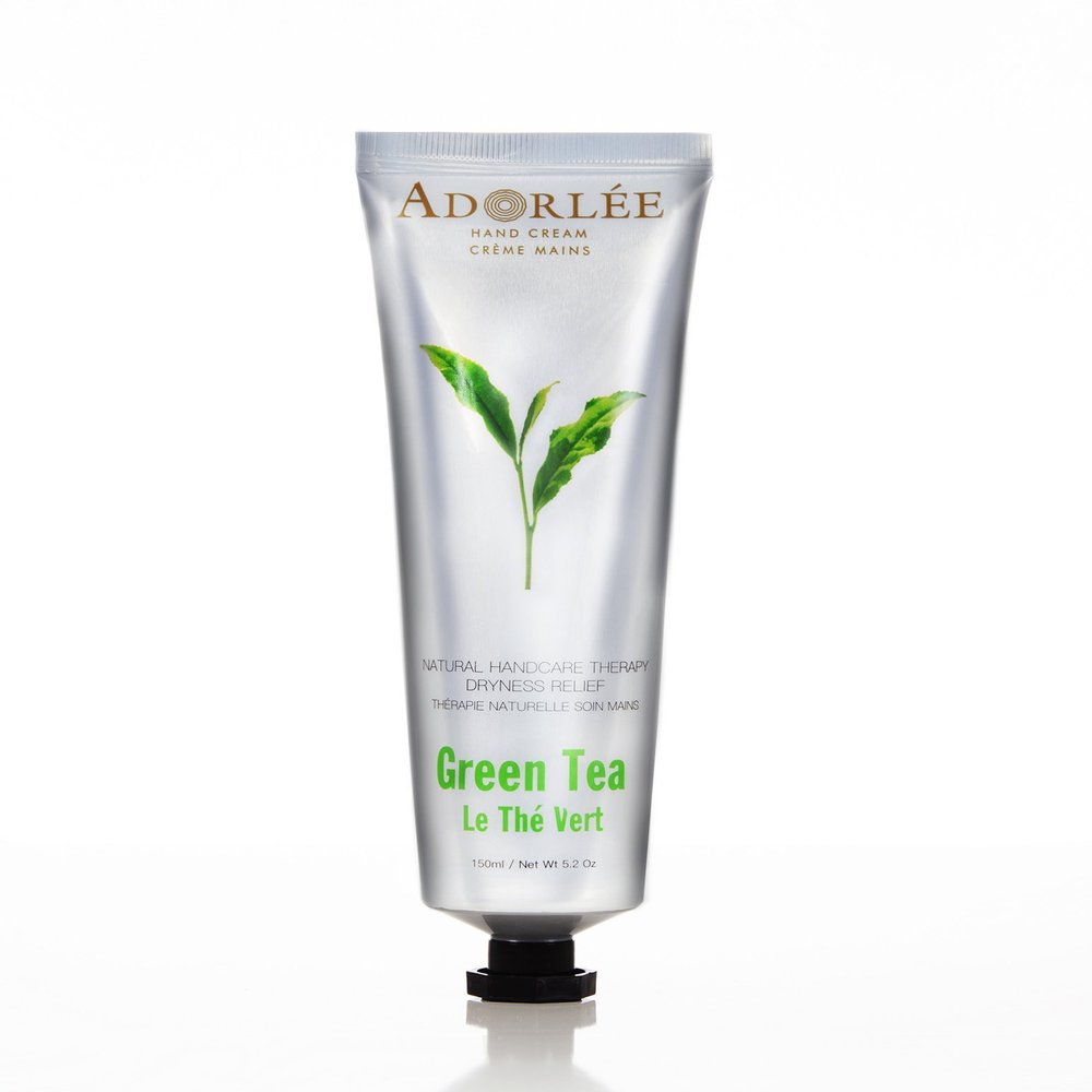 ADORLE Hand Cream, Green Tea, 5.2 oz.