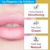 Lip Elegance Lip Exfoliator Cream - Intense Lip Repair and Lip Treatment Lip Exfoliant Cream - Lip Scrub Cream for Everday Lip Care - 0.34 Oz view 3