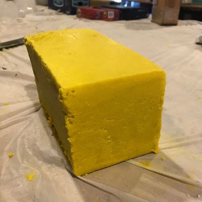 SOLILIO Brand, Raw Shea Butter, Unrefined Shea Butter, Pure Shea Butter, imported from Ghana, Top Grade, Yellow Color