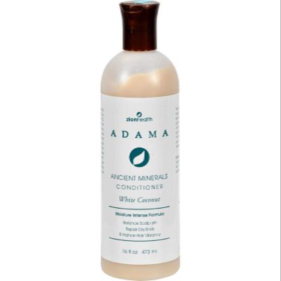 Adama Ancient Mineral White Coconut Conditioner Zion Health 16 oz Liquid