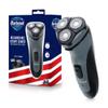 Barbasol Rotary Shaver, Rechargeable Electric Rotary Shaver with Stainless Steel Blades, Pop-Up Trimmer, Wireless Cordless Electric Razor, Close Shave, Full 8 Hour Charge Provides 45 Minute Run-Time view 1