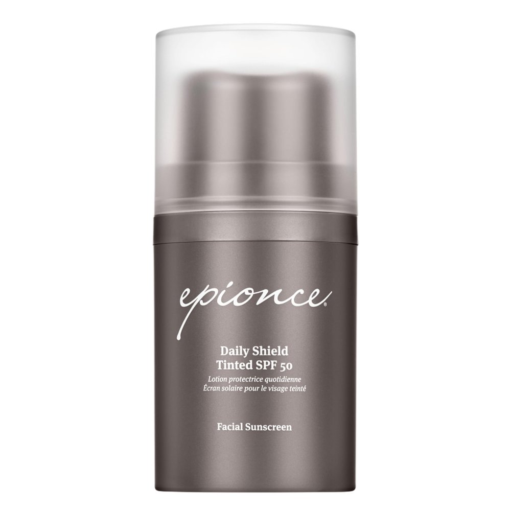 Epionce Daily Shield Tinted SPF 50 Sunscreen - Water Resistant Broad Spectrum UV Protection Facial Sunscreen with Titanium Dioxide & Zinc Oxide, For All Skin Types, Dermatologist Skincare