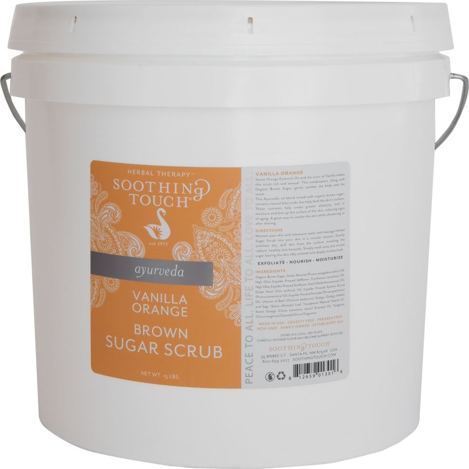 Soothing Touch Vanilla Orange Sugar Scrub, 15. Lbs