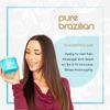 Pure Brazilian Deep Conditioning Masque with Brazilian Keratin, Acai & Arginine, Deep Conditioner Hair Treatment, 8 Fl Oz view 4