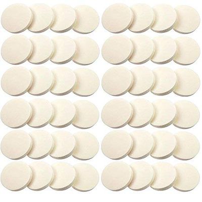 48 Cosmetic Sponge Round Foam Pad Make Up Applicator Foundation Powder Blender