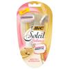 Bic Soleil Balance Razor For Women - Moisture Bars With Shea Butter - 2 Count Razors Per Package - Pack of 2 Packages view 2