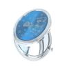 " 12xQuinceanera TURQUOISE COMPACT MIRRORS PARTY FAVOR RECUERDOS DE SWEET15 Mis 15 " view 2