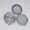 12xBRIDE AND GROOM SLIVER COMPACT MIRROR WEDDING SHOWER GIFT FAVORS ROMANTIC COUPLE view 3