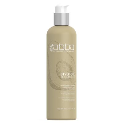 ABBA - Pure Style Gel Medium Hold  Mica Crystals & Avocado, 6 fl oz